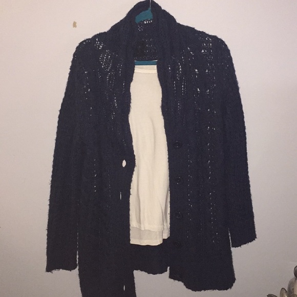 Blue Knit Sweater - Picture 1 of 5